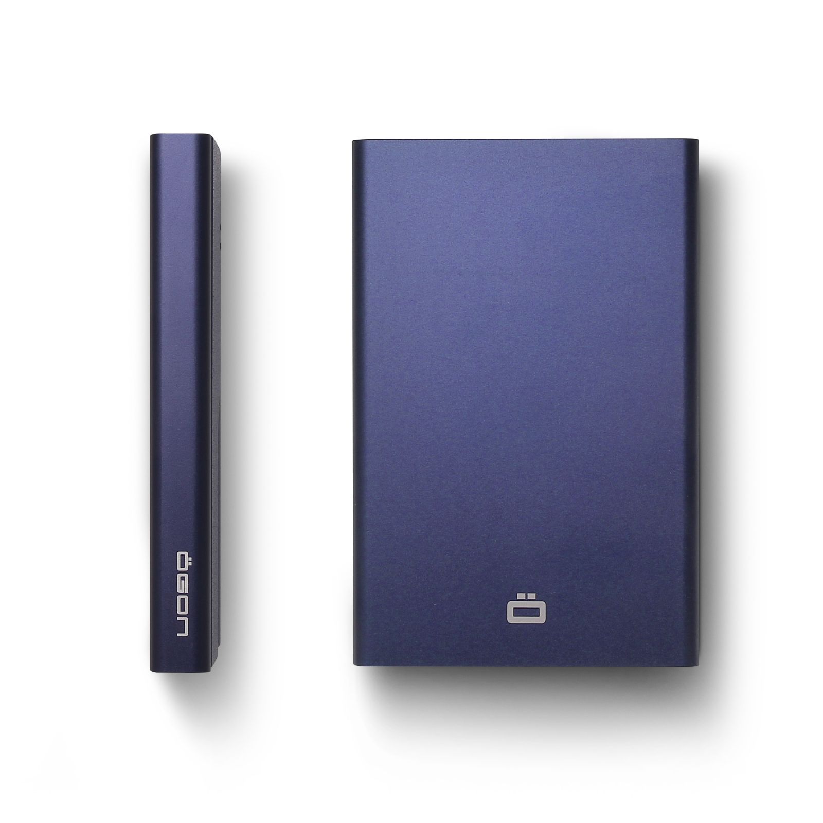 OGON Slider Aluminum Wallet - Navy Blue